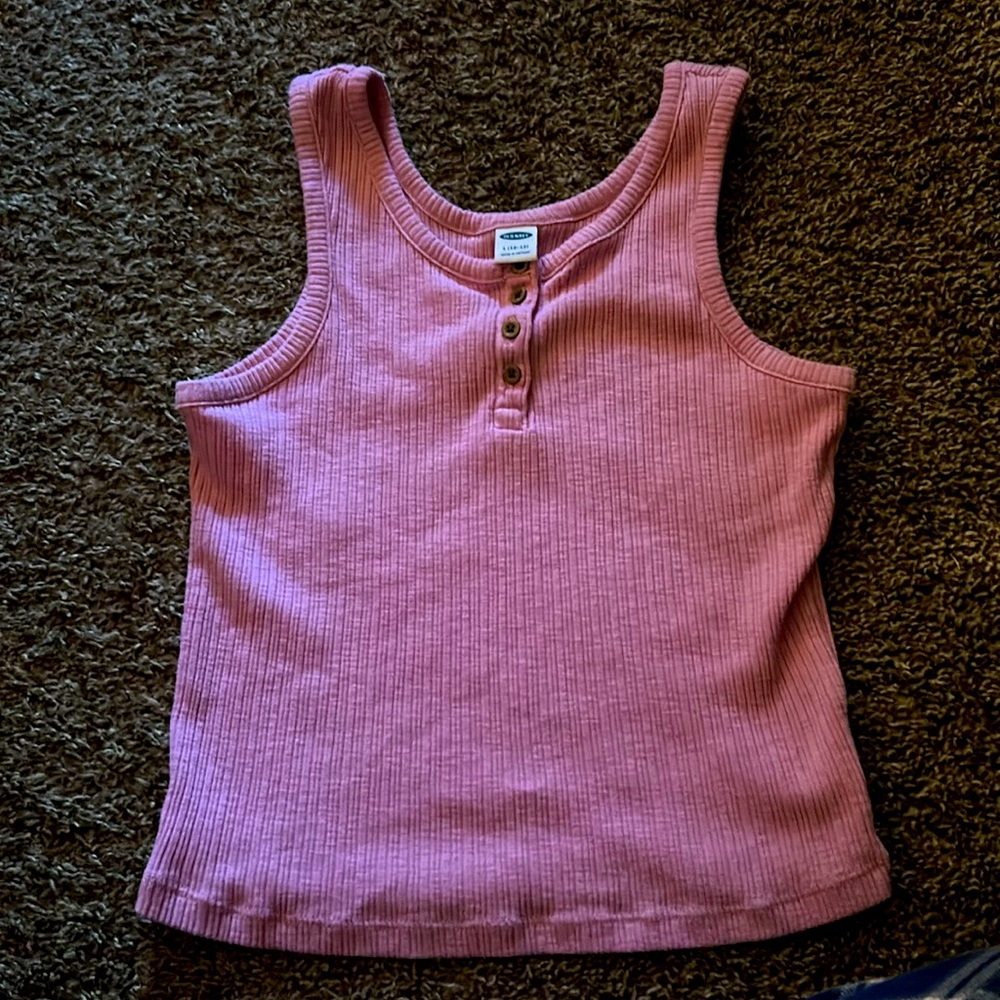 Girls’ Old Navy Tank Top - Pink - Large (10-12)